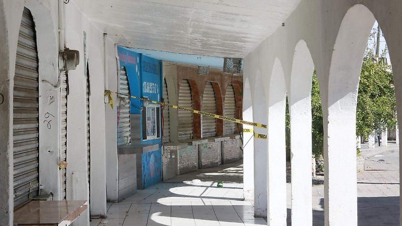 Comercios y restaurantes a las afueras de la Central Camionera de Durango